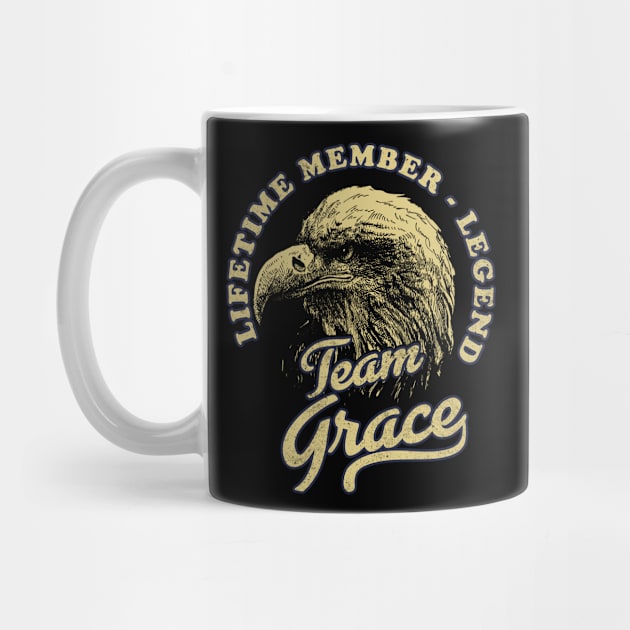 Grace Name - Lifetime Member Legend - Eagle by Stacy Peters Art